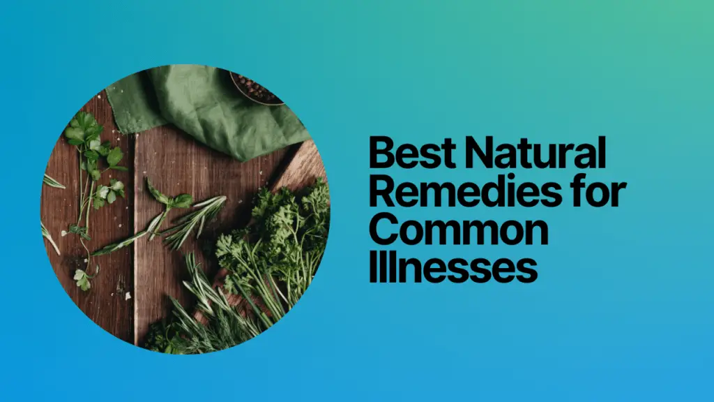 Best Natural Remedies for Common Illnesses