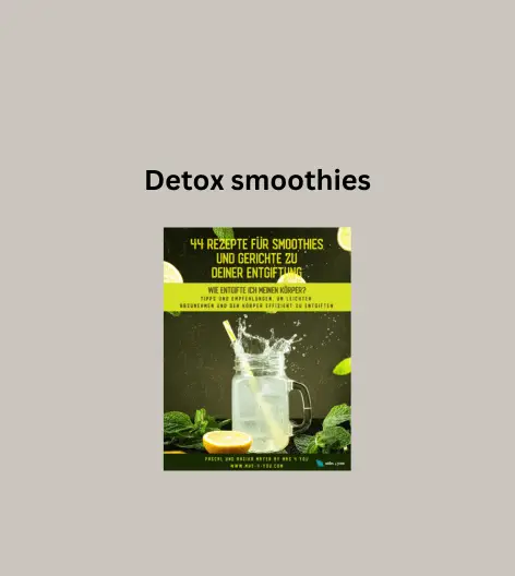 Detox smoothies
