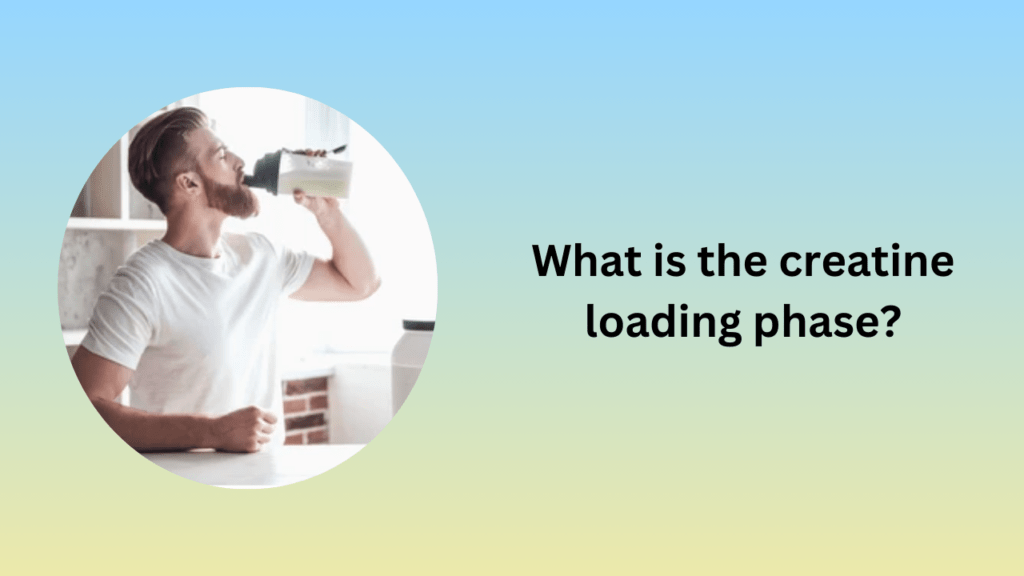 What is the creatine loading phase?