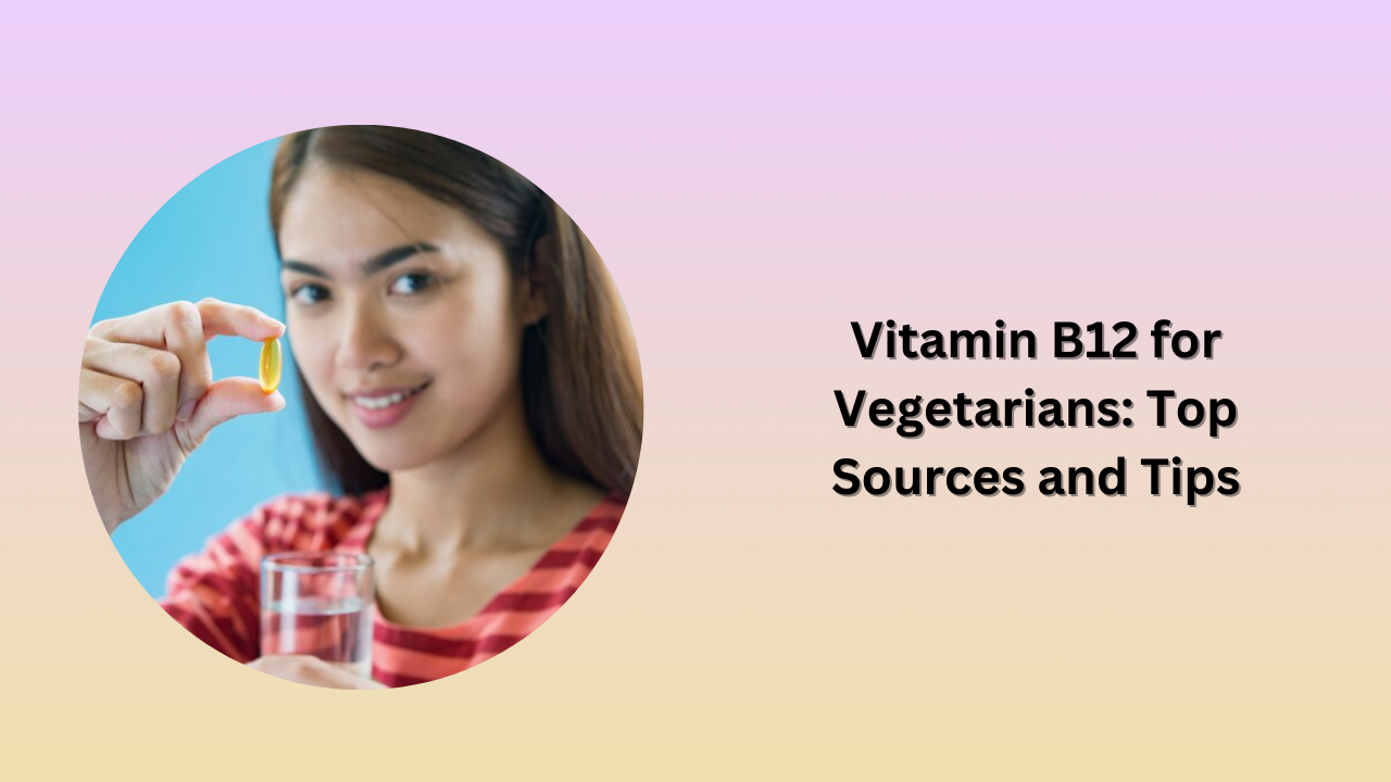 Vitamin B12 for Vegetarians: Top Sources and Tips